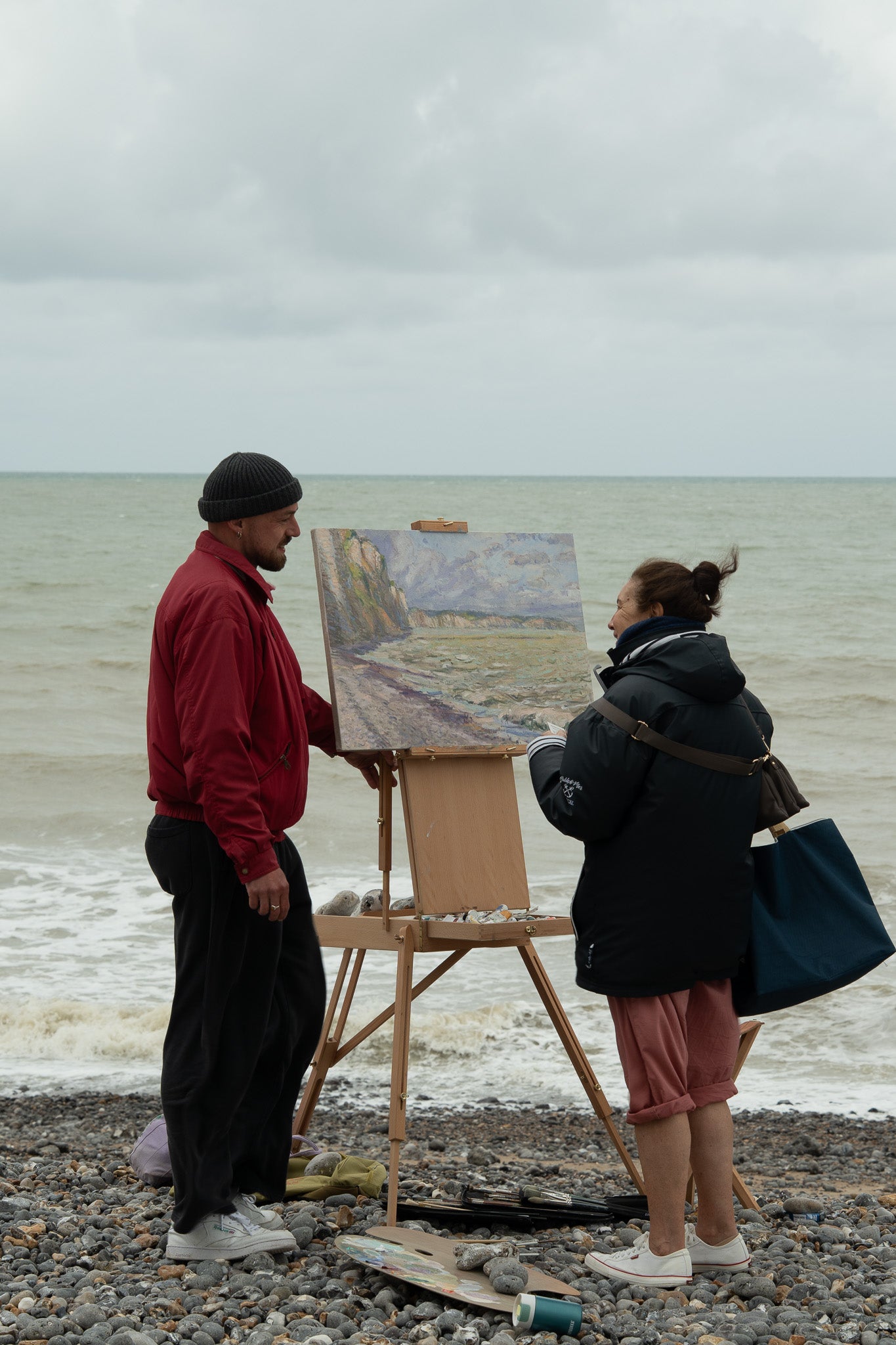 'Burzliwe morze. Dieppe'