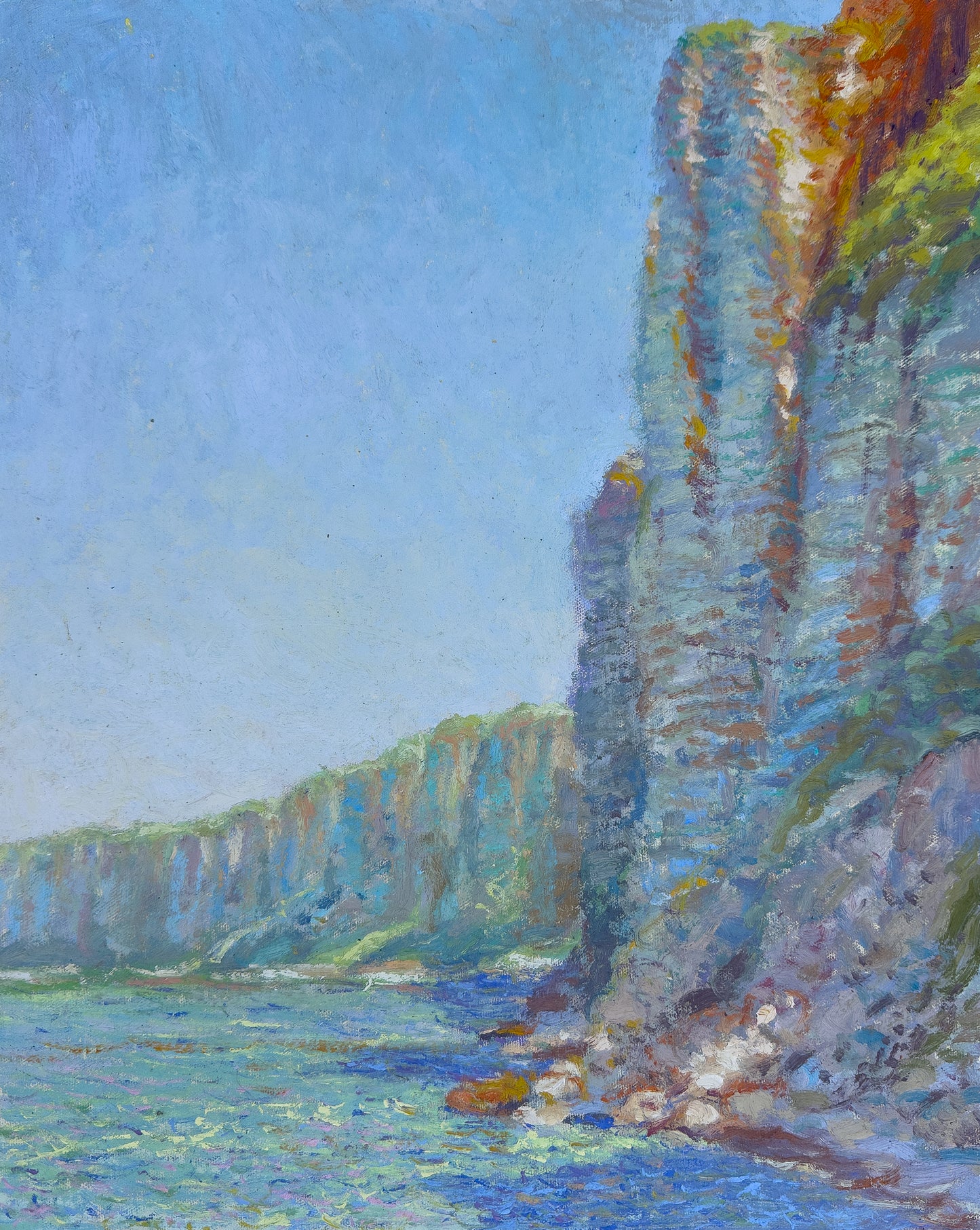 'Południe w mieście Yport'