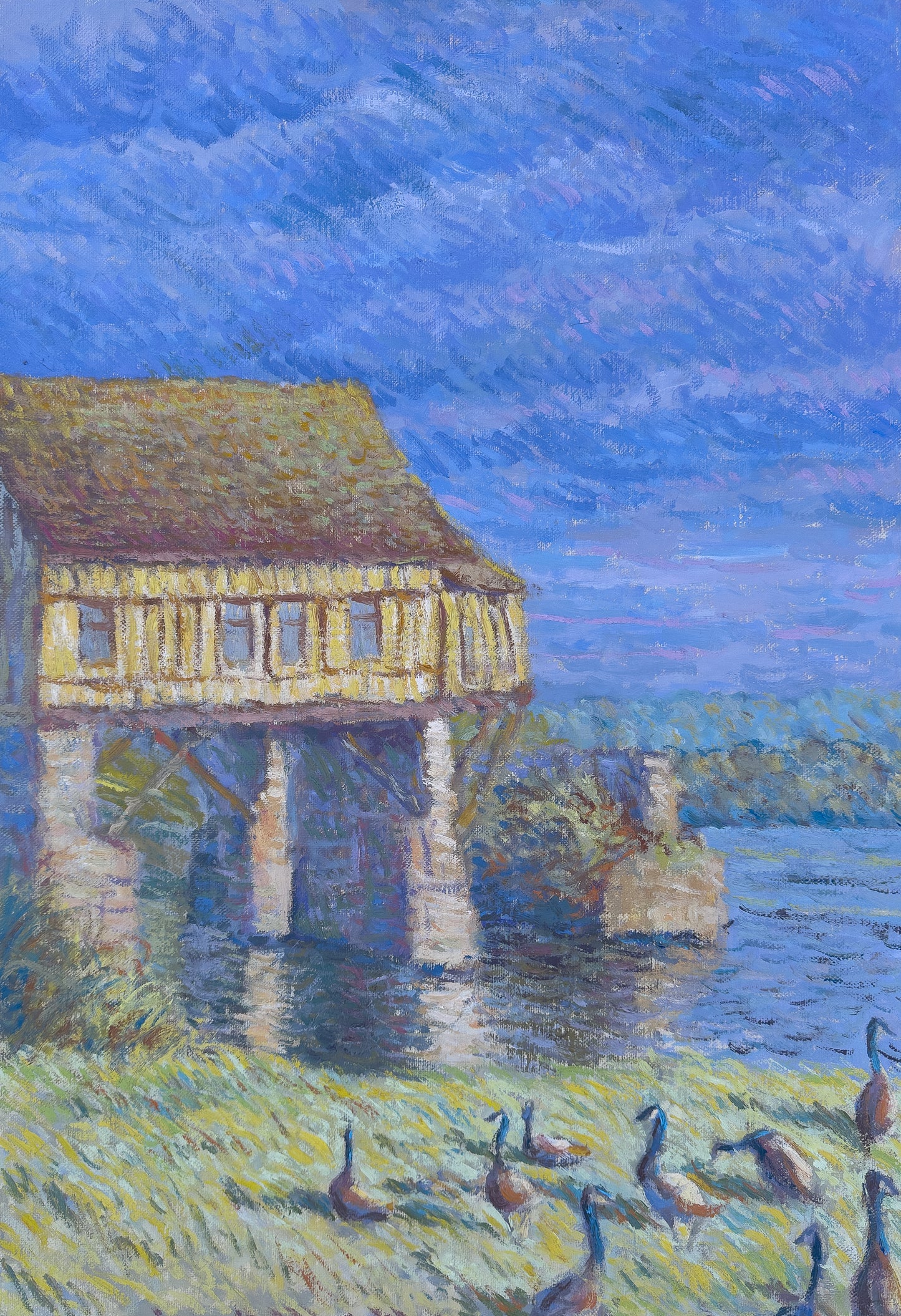 'Stary młyn w Vernon'