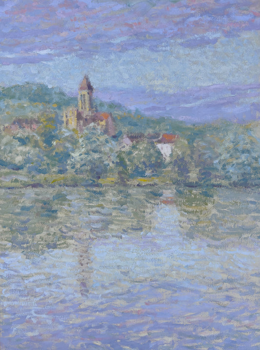 'View of Vétheuil. Lavacourt'