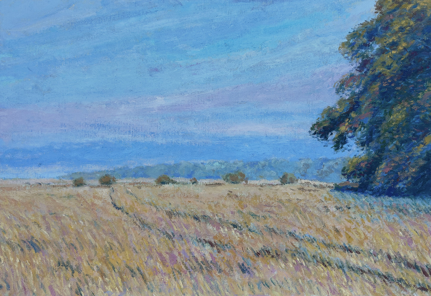 'Fields in Giverny'