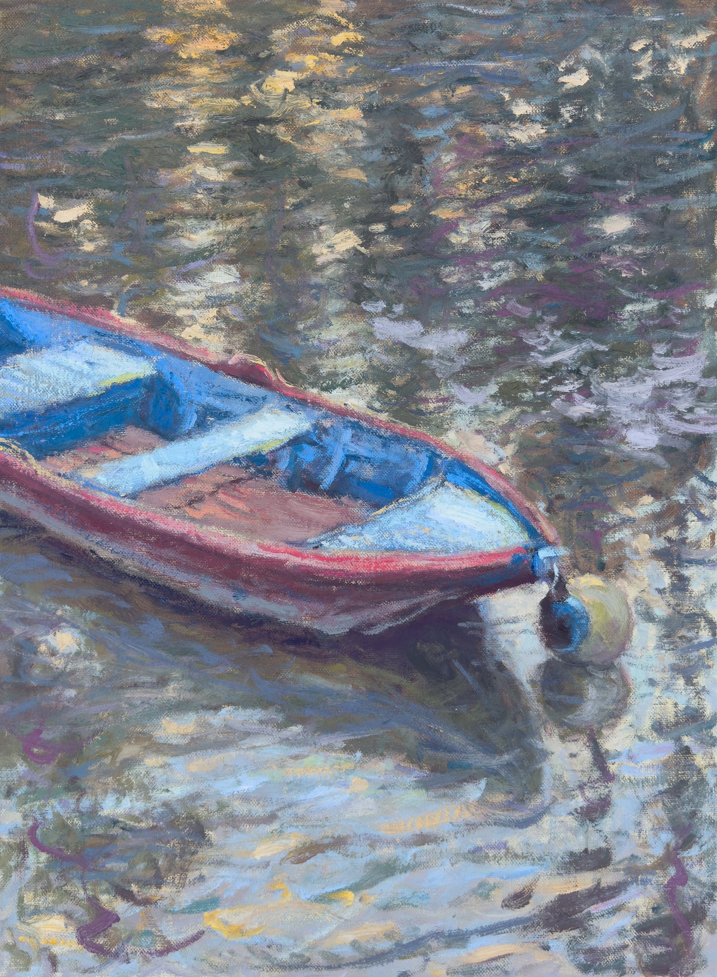 'Boat on the Bank of the Seine. Vétheuil'
