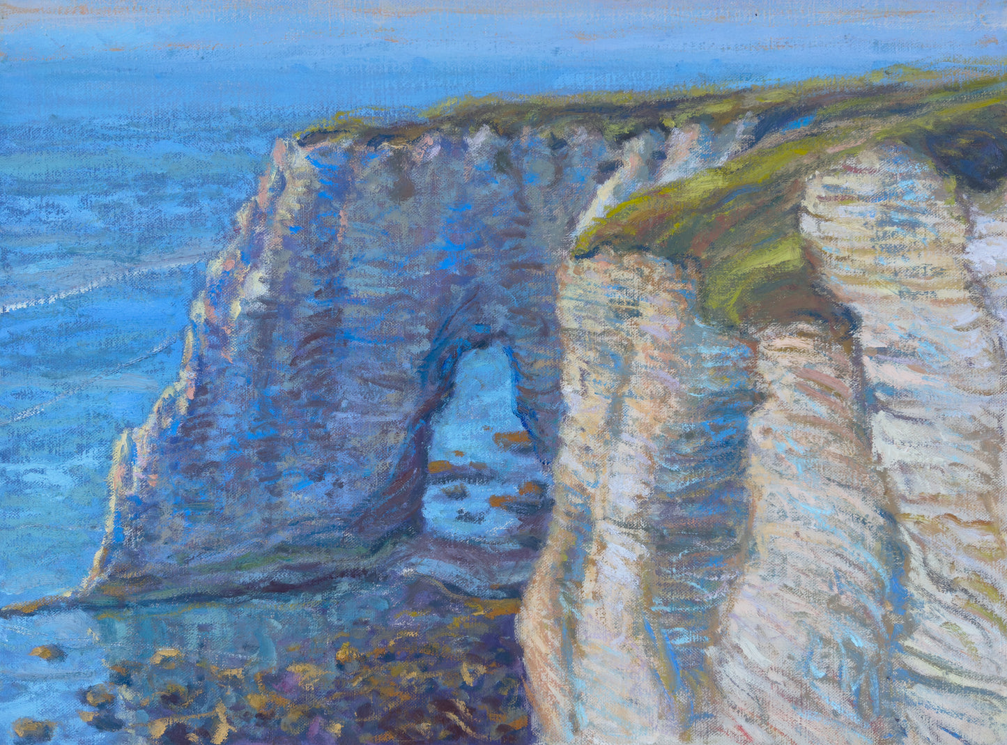 'Falaise La Manneporte. Étretat'