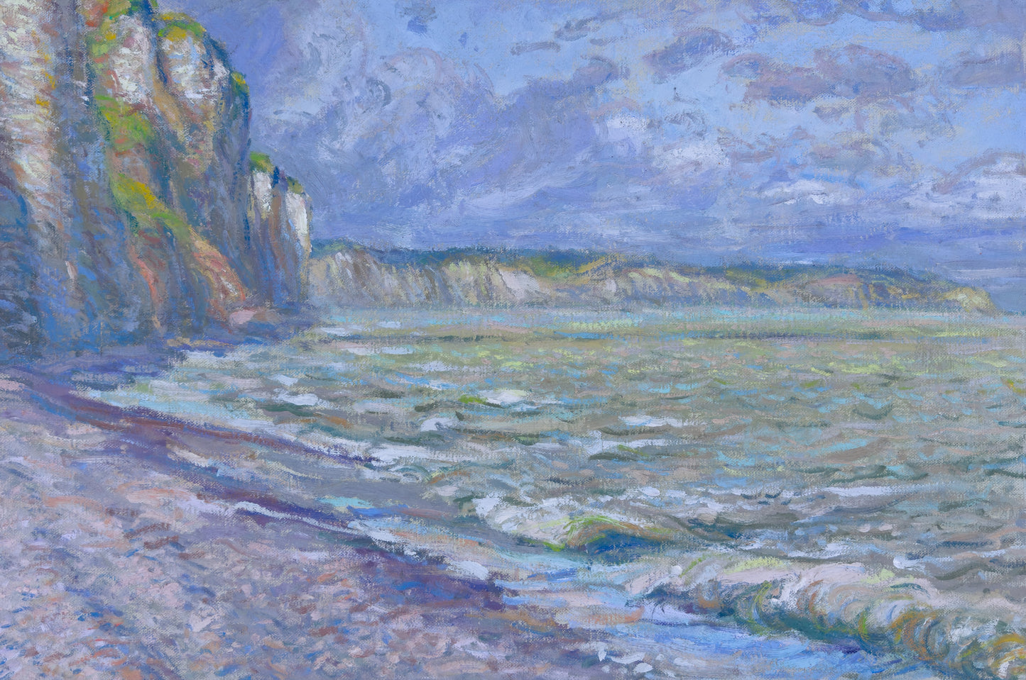 'Burzliwe morze. Dieppe'